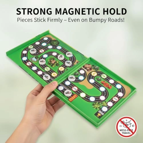 Magnetic Car Race Game - 36 months - 3 years