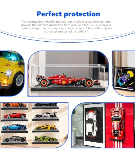 Acrylic Display Case - Acrylic for LEGO Technic 42141 McLaren Formula 1 Racing Car