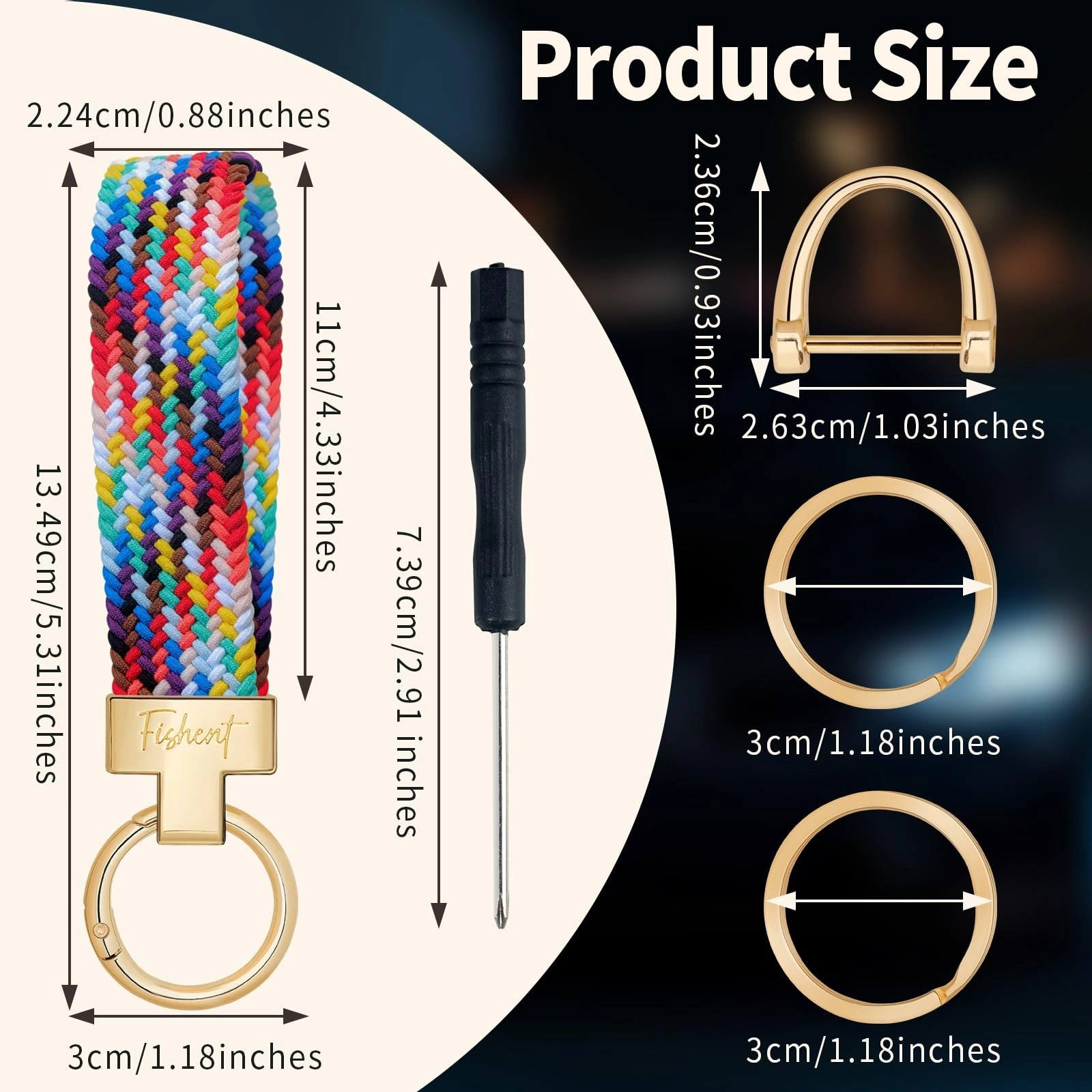 Stretchy Car Keychain - Fun