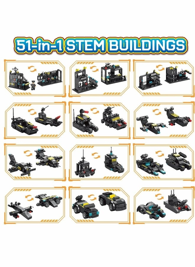 Robot Building Kit - 51-in-1 700 pcs