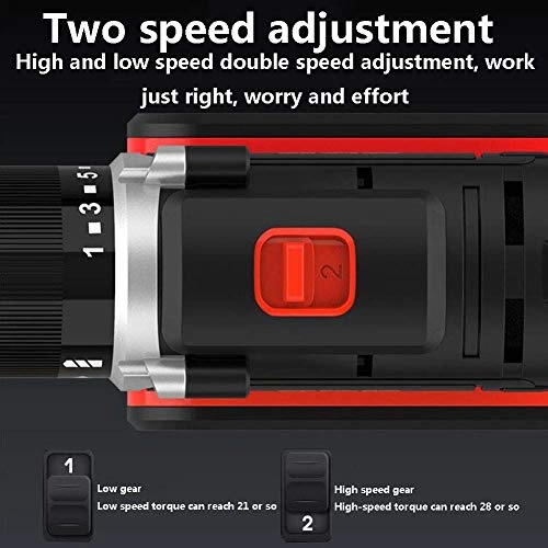 Electric Drill - 48V 1500mAh 2 batteries