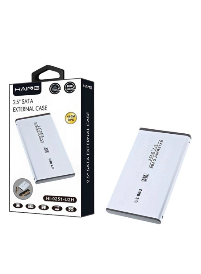 Haing SATA to USB External Enclosure - USB 2.0 2.5 inch