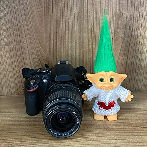 Lucky Troll Doll - 7.5in Wool Black