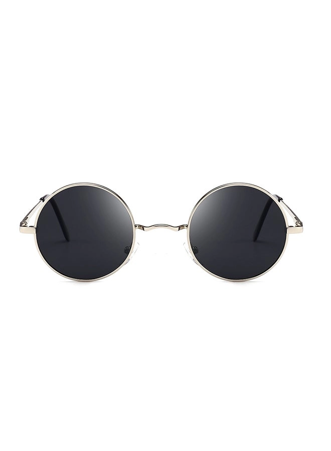 Round Sunglasses - 55 mm Grey