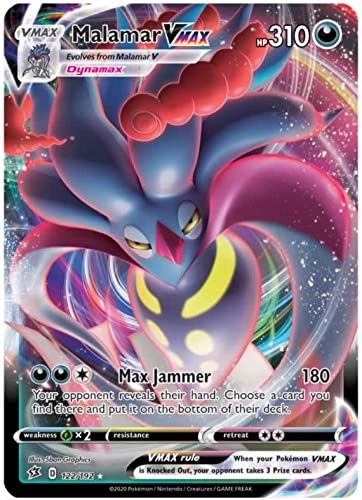 Pokémon Pokemon Malamar VMAX 122/192 - English + Toploader
