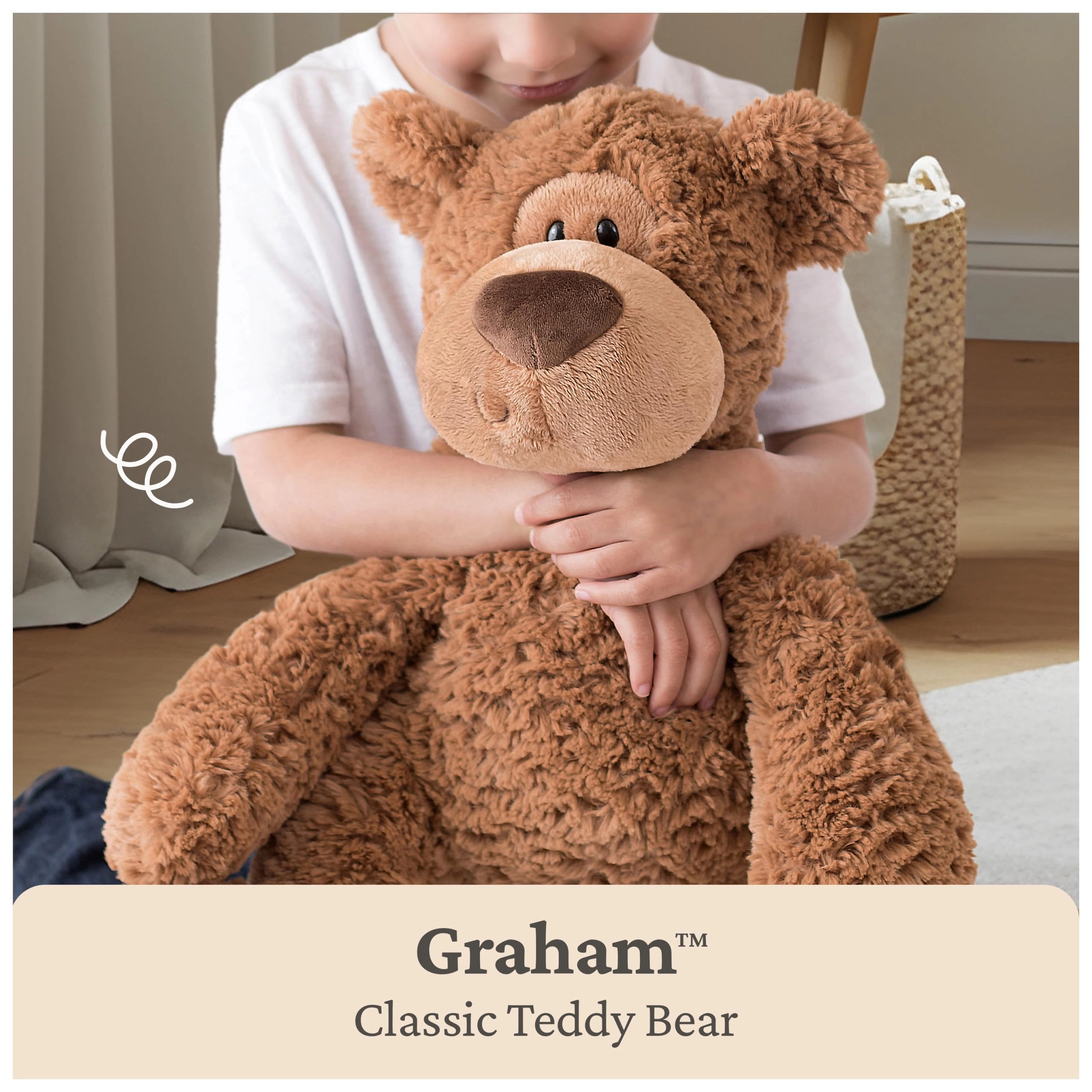 Grahm - 18" Brown Plush