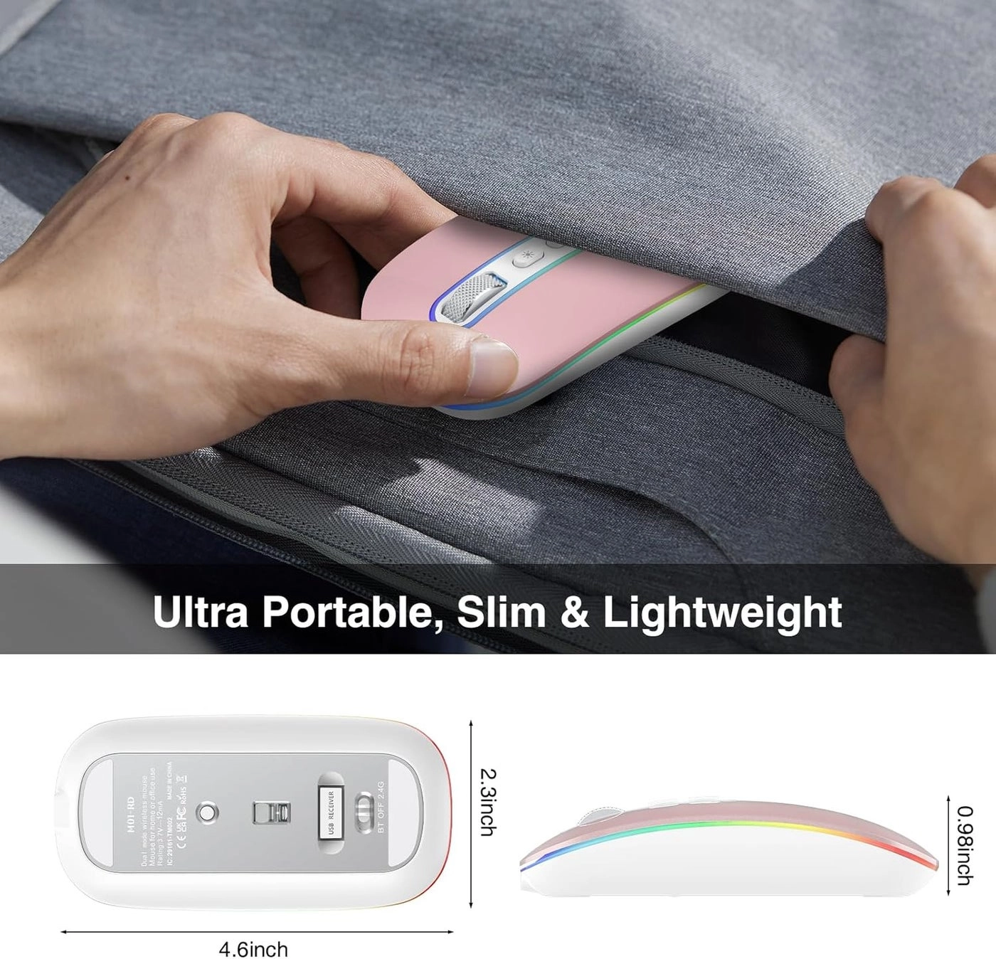 Dual Mode Mouse - Wireless