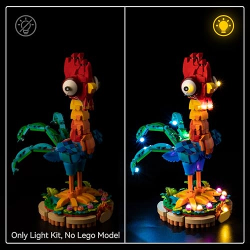 LED Lighting Kit for LEGO Heihei Model Set 43272 - Plastic 1