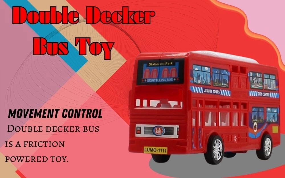 Double Decker Bus - 1 pcs