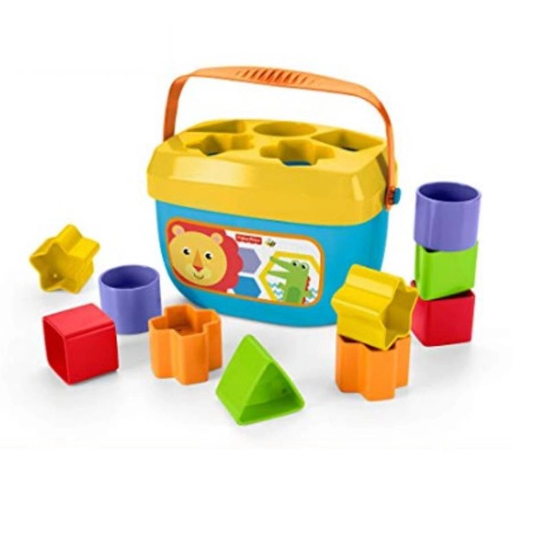 Fisher-Price First Sort And Stack Blocks - 6 months+ 10 pieces