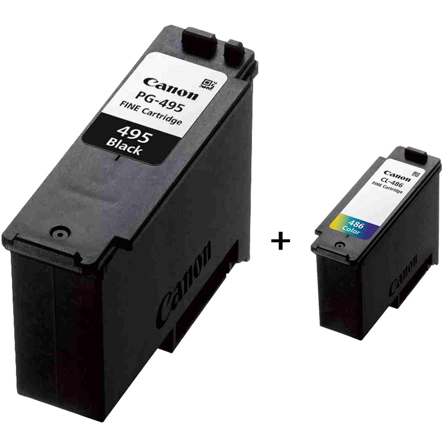 Canon PG495 - Standard Yield Black + CL486 - Standard Yield Multicolor