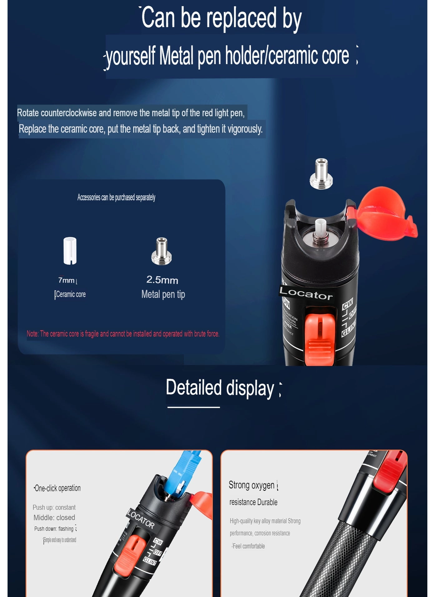 Visual Fault Locator - ST SC FC