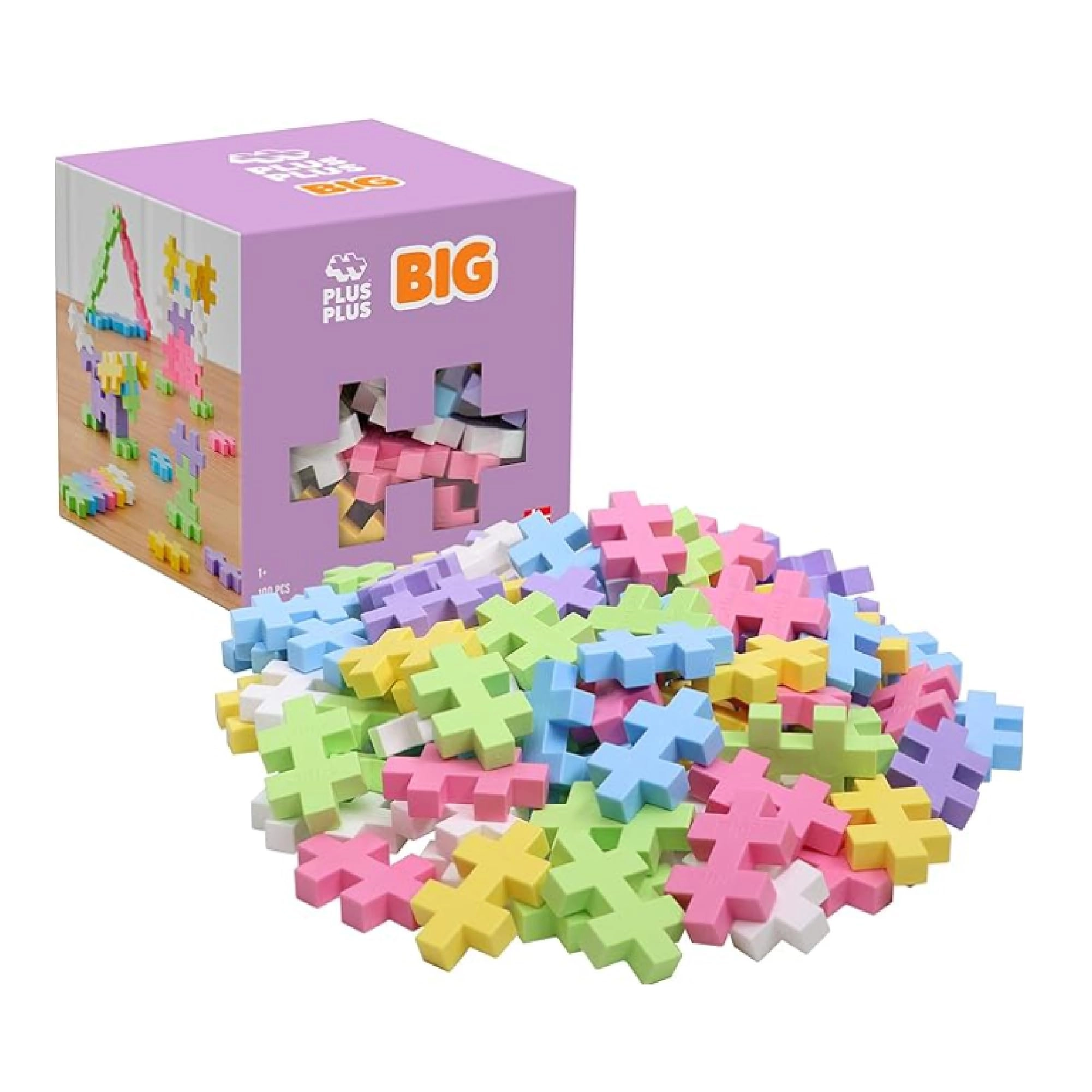 Big Open Play Set - Pastel Color Mix 100 pcs