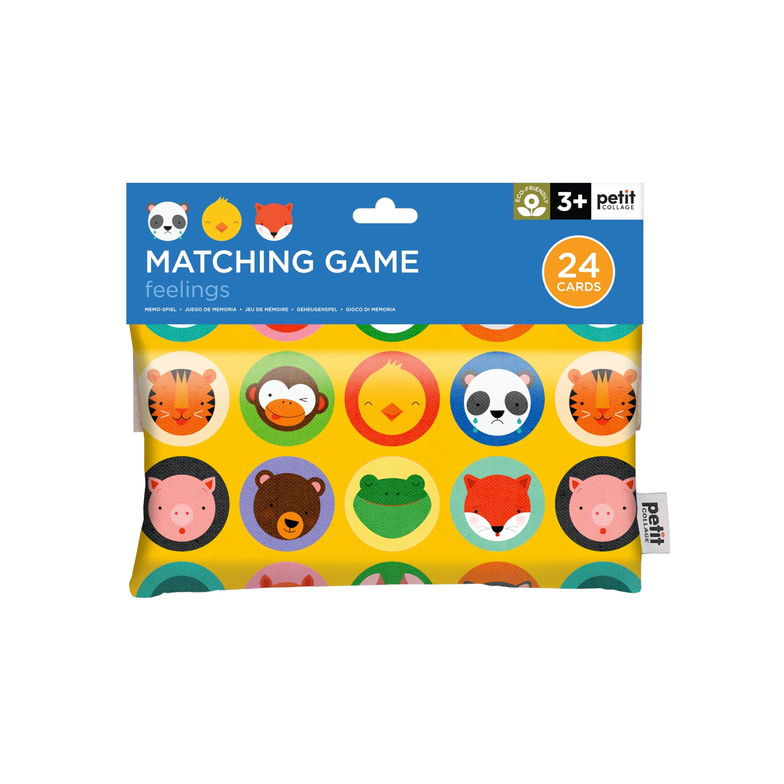 Petit Collage Feelings Matching Game - 3 years +