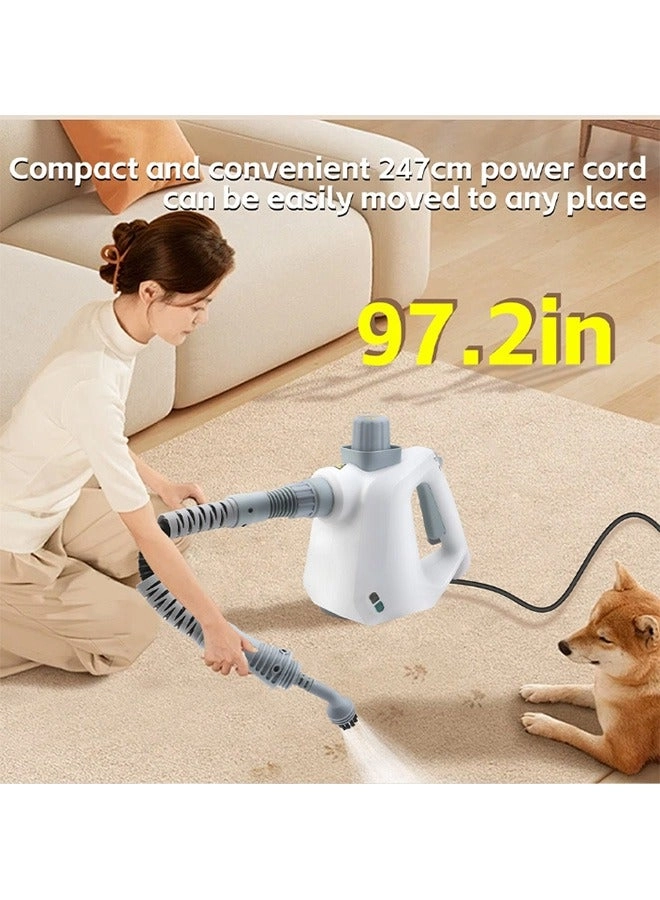 Portable Professional Steam High Pressure Cleaner - Handheld 247cm power cord