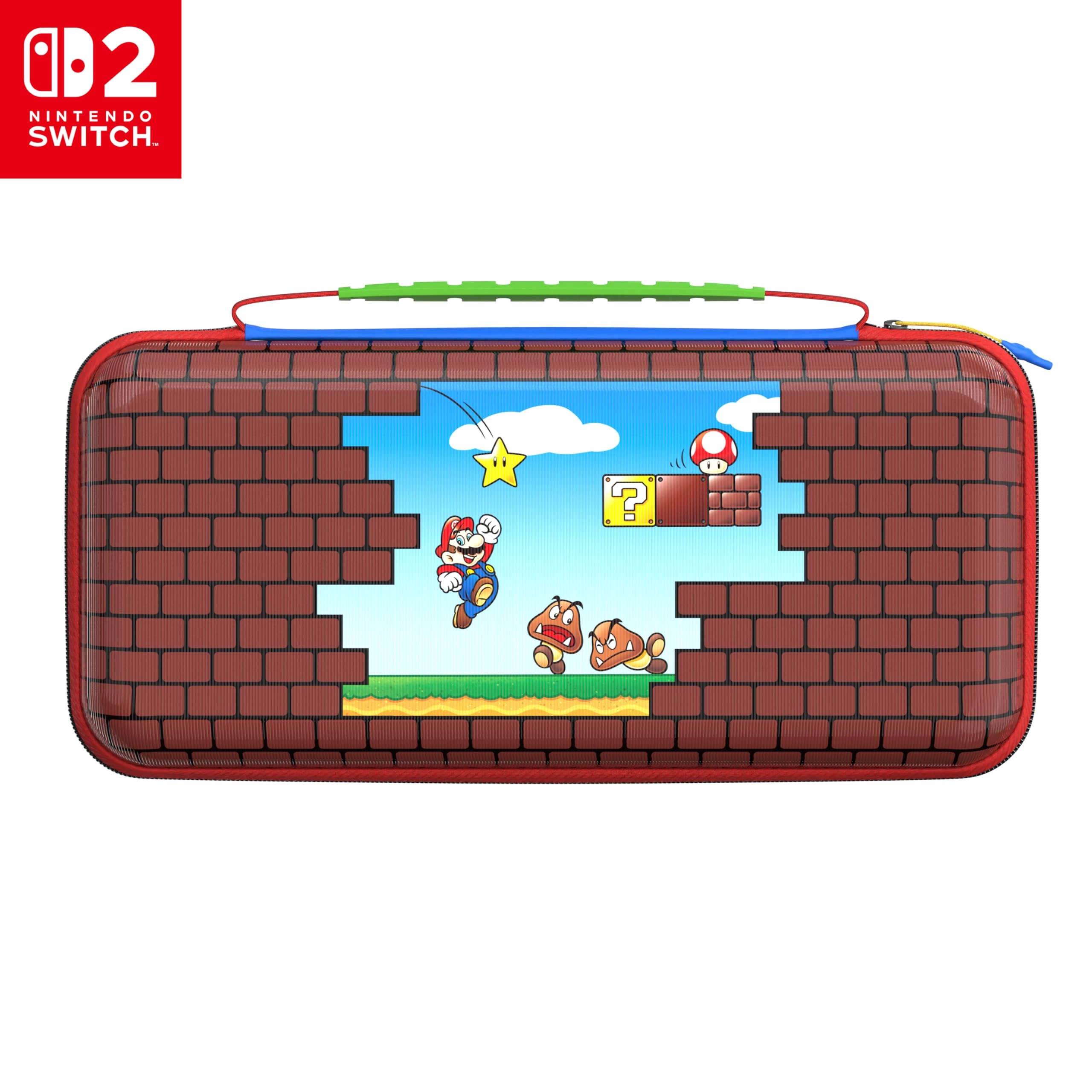 Turtle Beach Afterglow Wave - Mario Bricks Nintendo Switch 2 Nintendo Switch