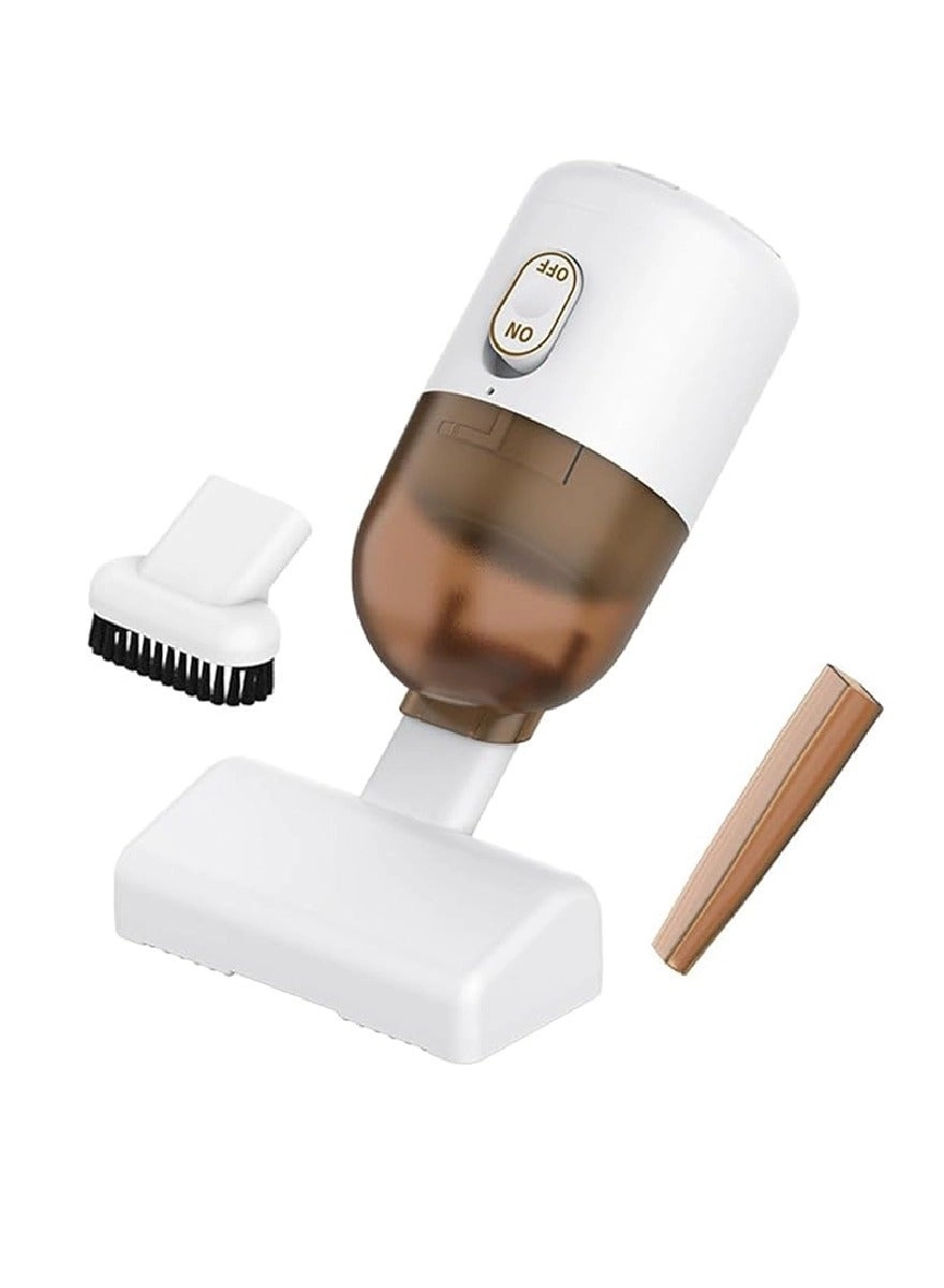 Handheld Vacuum - 120W 200 ml White/Gold