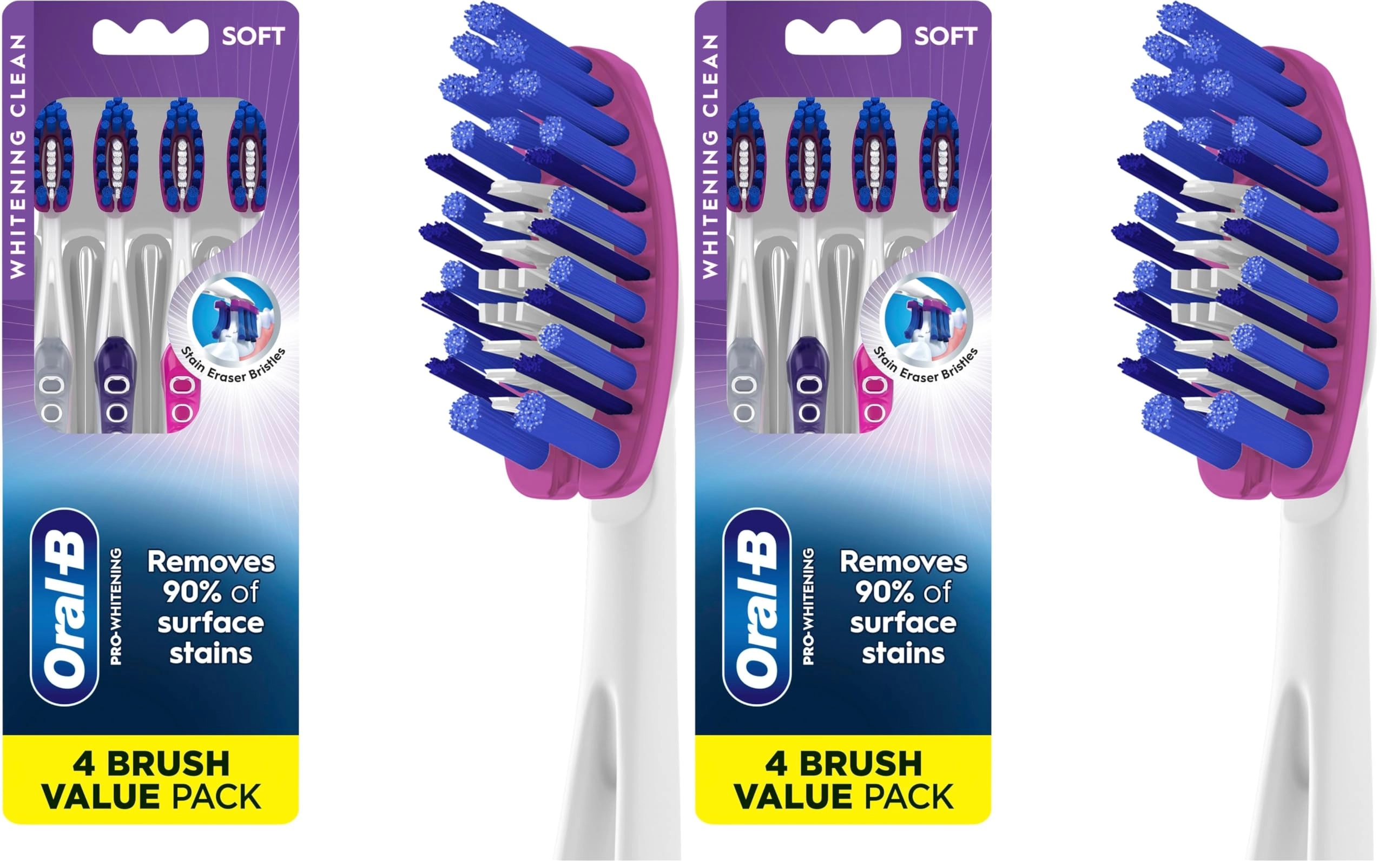 Procter & Gamble 3D White Deep Stain Remover - Soft 8-Piece Pack