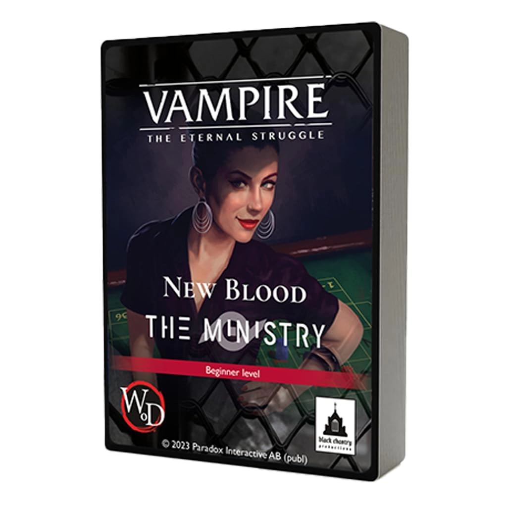 Black Chantry Productions Vampire The Eternal Strike New Blood Ministry - Card Game