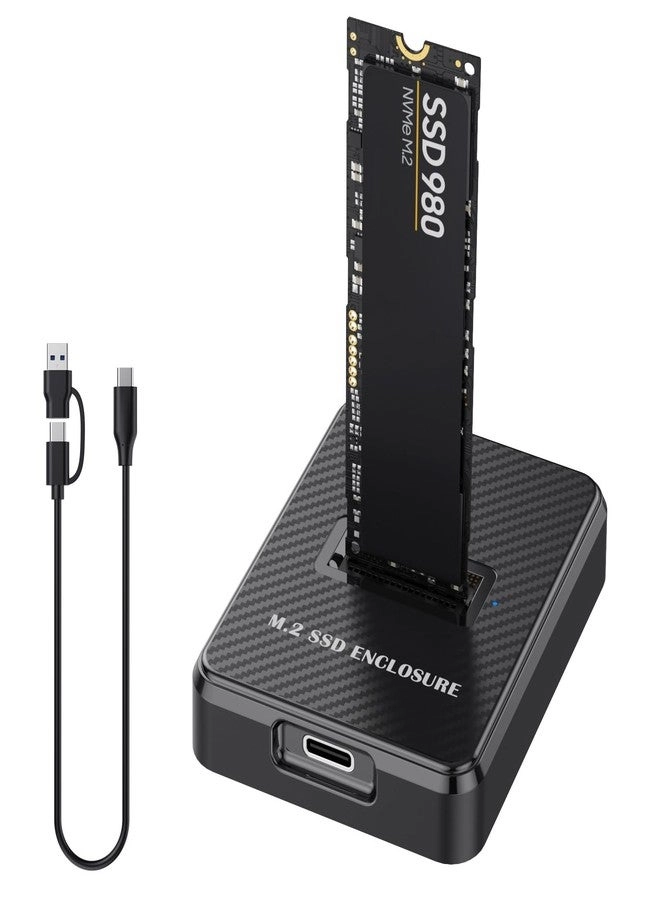 ULXUUUN Nvme & Sata M.2 Reader/Writer - USB-A/C M Key B+M Key