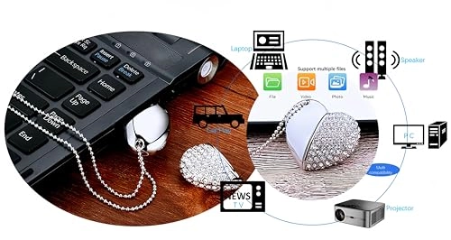 Loving Heart USB Flash Drive - USB 2.0 32GB