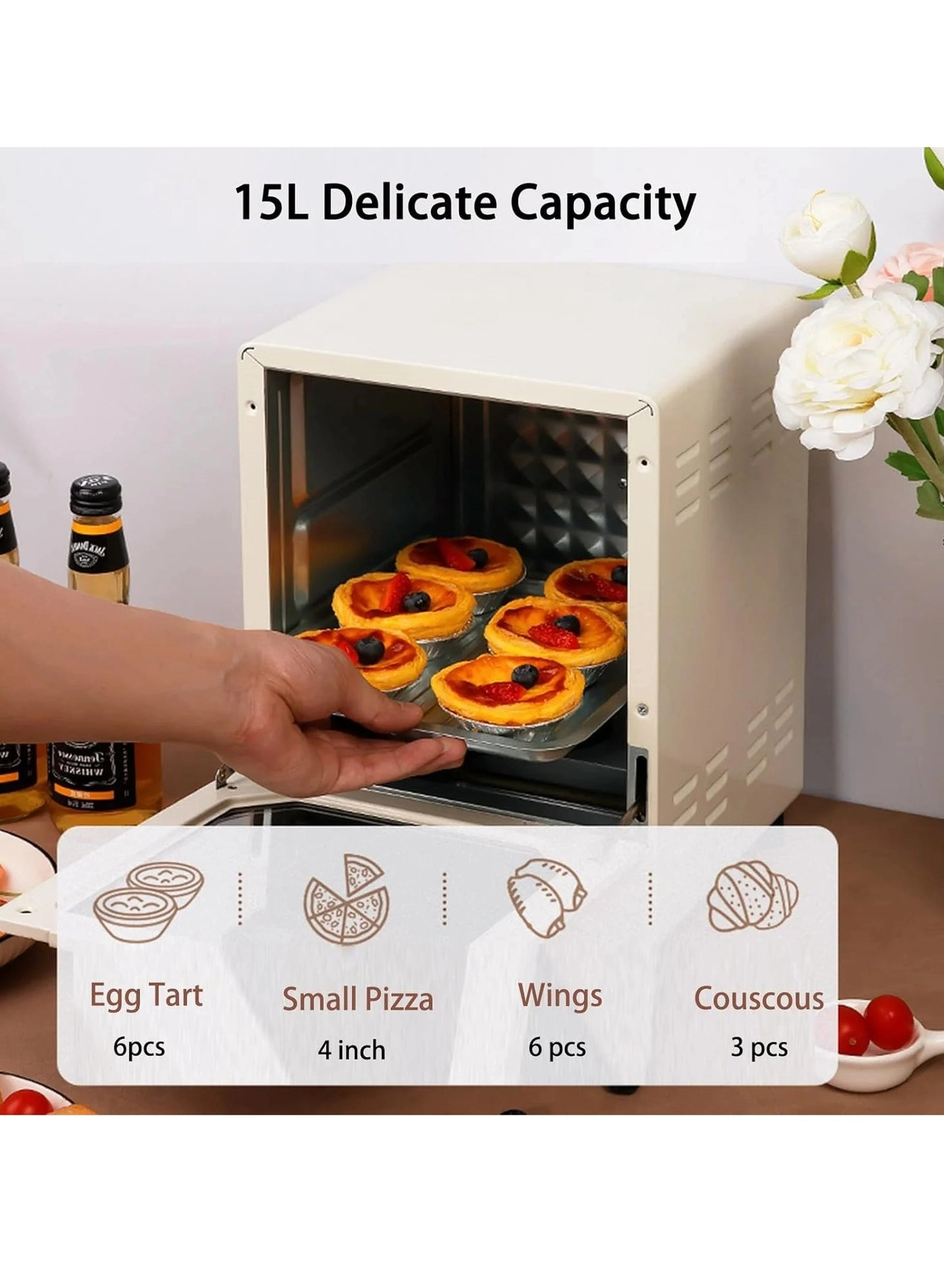 Toaster Oven & Air Fryer Combo - 15L