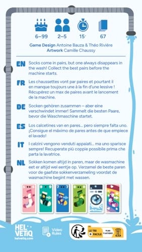 Oh, My Socks! - 66 Sock Cards Card Game