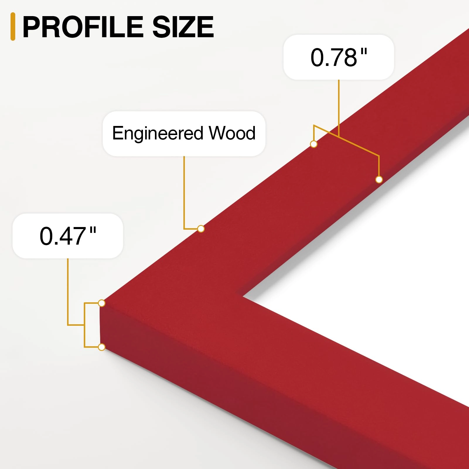 Picture Frames Set - 10 Pack Rustic Grey
