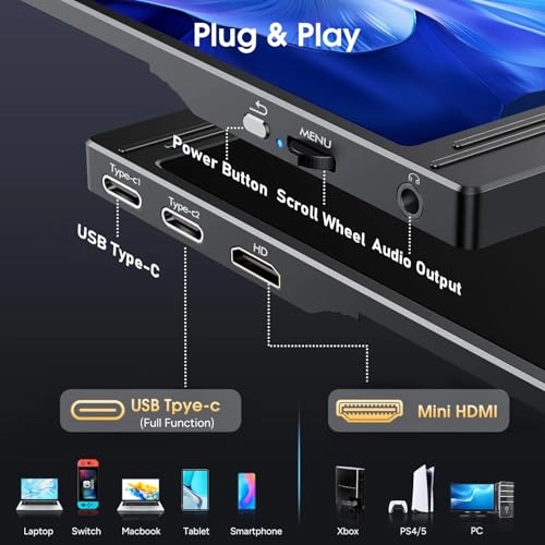 Portable Monitor - 156MM4 15.6" 1920 x 1080 Pixels