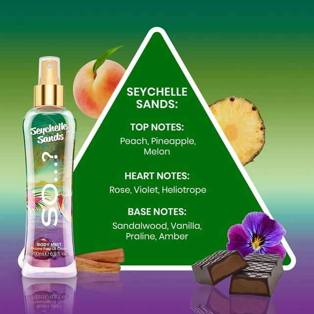 Summer Escapes Body Mist - 200ml Seychelles Sand