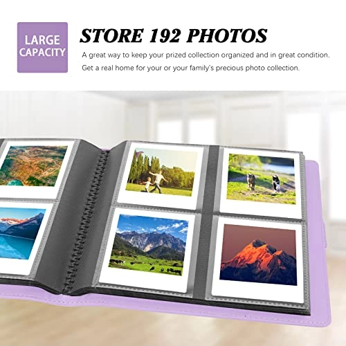 Instax Square 288 Pockets Faux Leather Photo Album