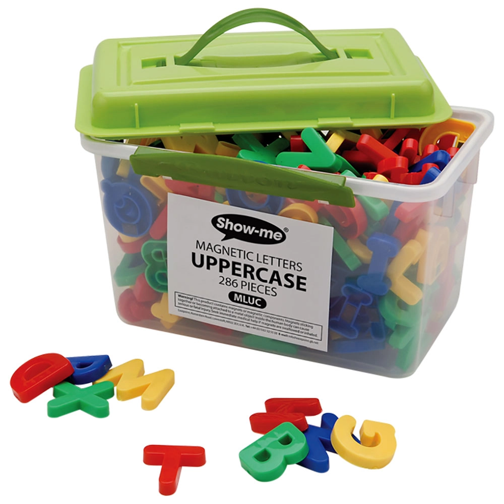 Magnetic Letters - Suitable for 3 to 6 years. 286 pieces
