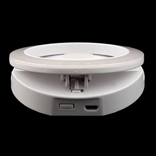 30 Highlight LED Ring Light - 4 Level Brightness Rechargable