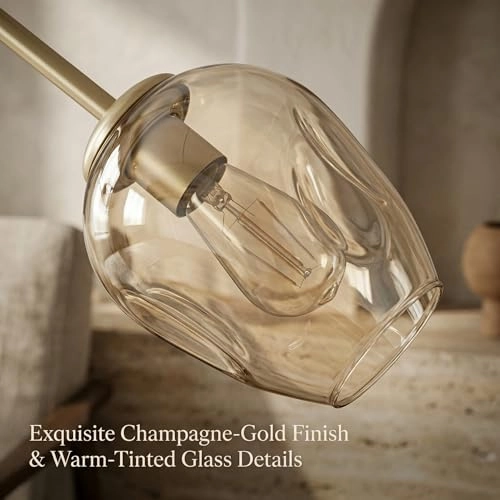 Sputnik Globe Pendant - 88cm x 116cm 5-Light Gold