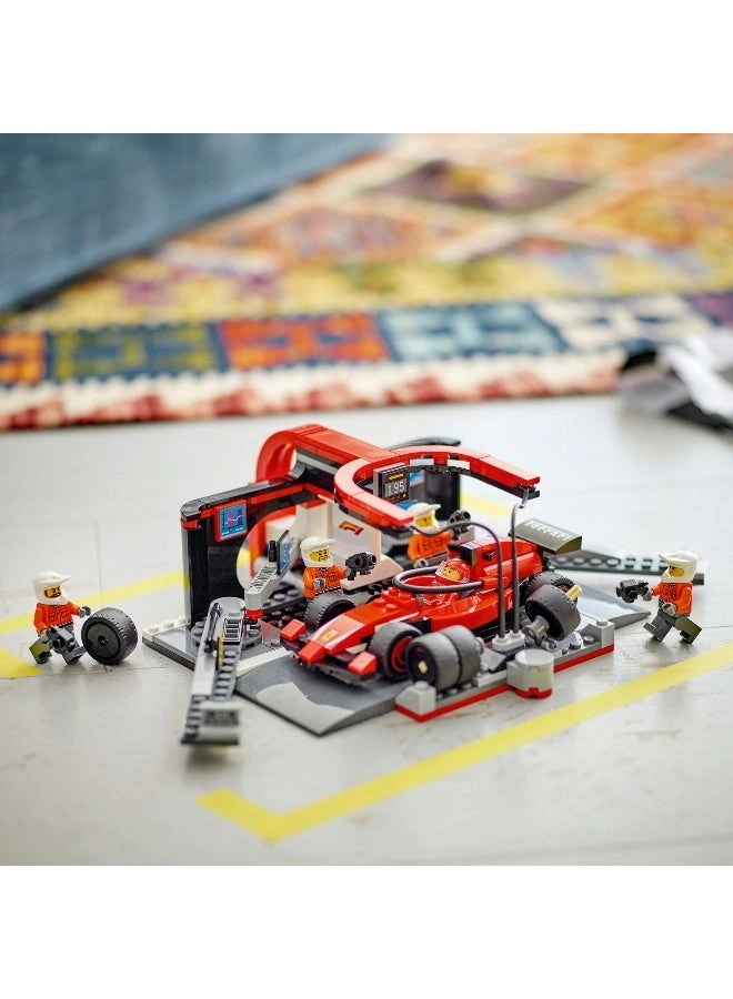 City F1 Pit Stop & Pit Crew (60443)