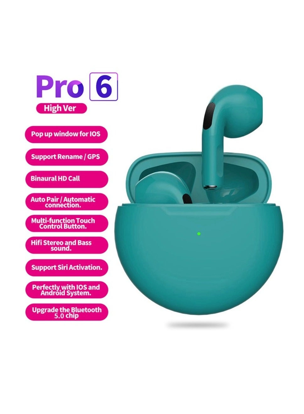 Pro-6 Wireless Earbud
