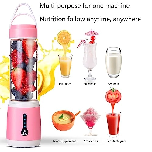 Rechargeable Convenient Juice Cup - USB Rechargeable Stainless Steel Blades