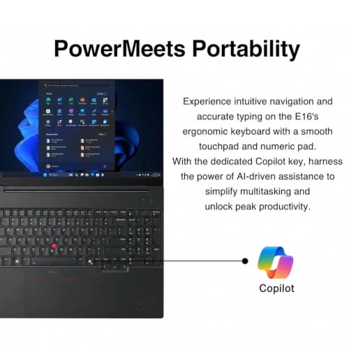 ThinkPad E16 Gen 2 - 16'' Ultra 5-125U 32GB DDR5 512GB SSD