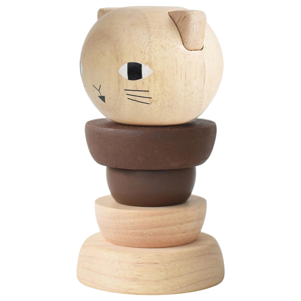 Wooden Stacker - 18 months and up 1 pieces