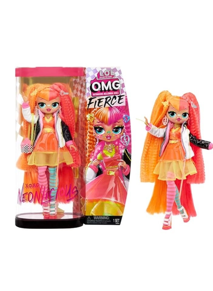 LOL OMG Neonlicious Fashion Doll - 11.5 inches 15 Surprises