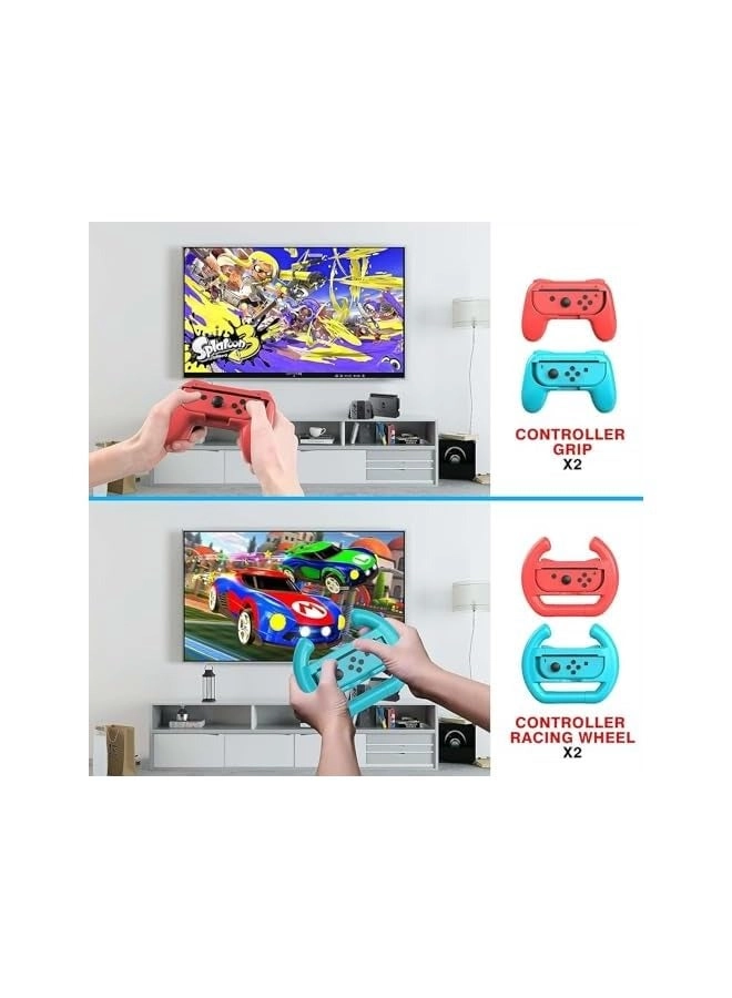 PROMASS Switch Sports Accessories Bundle - Nintendo Switch Switch OLED