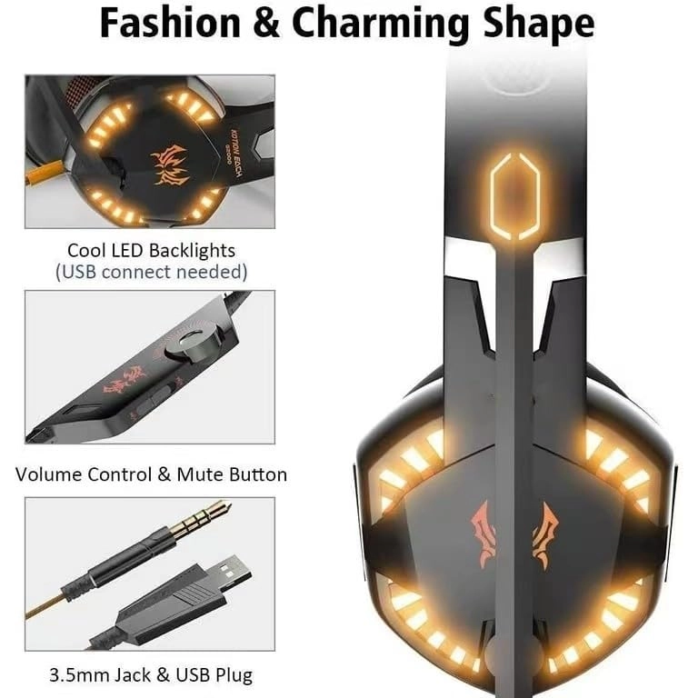 Over Ear Headphones Wired Headphone