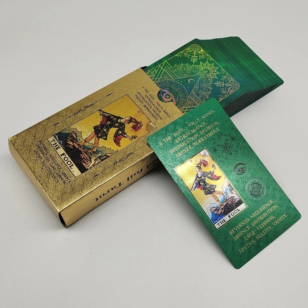 Luxe Gold Foil Tarot Deck