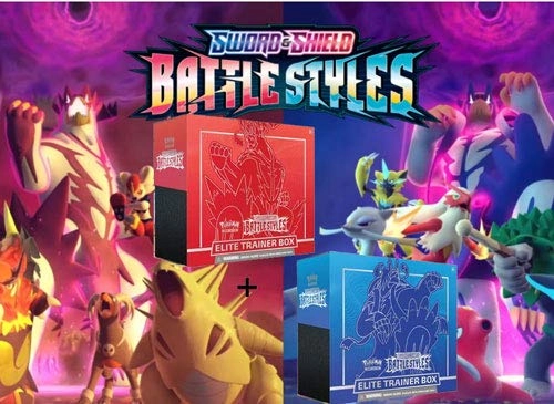 Pokémon Blue Elite Trainer Box - Urshifu Rapid Strike Style Bundle