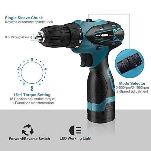 Cordless Drill Driver - 1500mA