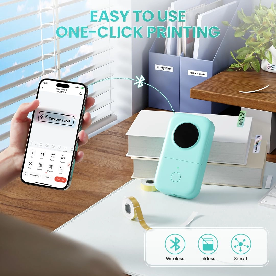 D30 - Portable Bluetooth Inkless