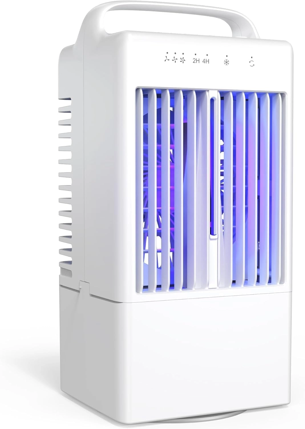INGUNAR Portable Mobile Air Conditioner - 6 Speeds 7 Color Lights 2200mAh