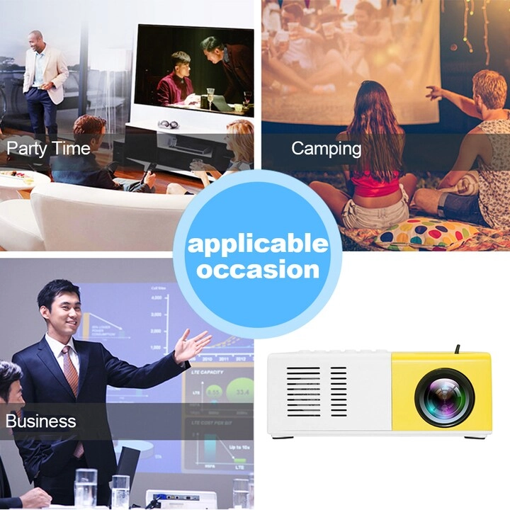 Mini Pocket LED Projector 791362737993 400 Lumens