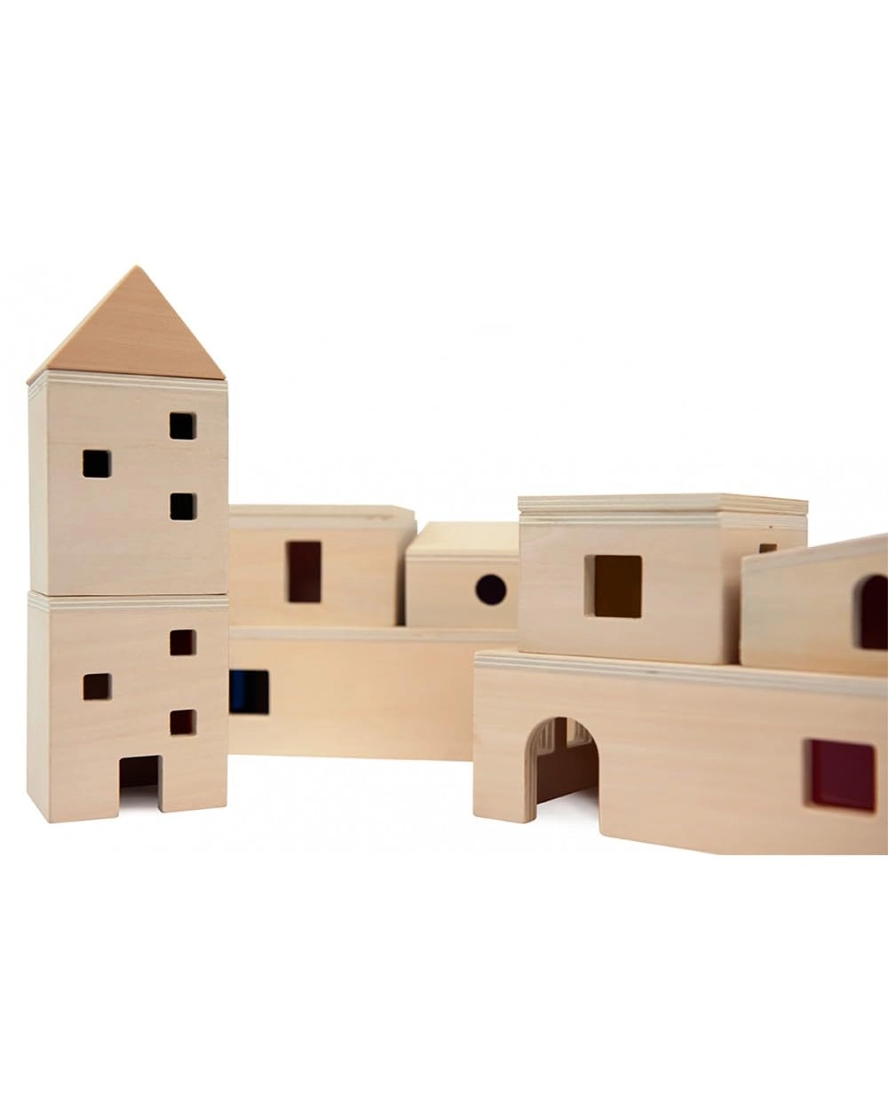 Generico Wooden Village - 24 months and up 13 pieces