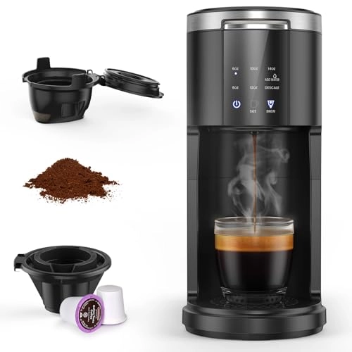 Single Serve - K-Cups & Ground Coffee 40 oz 5 Brew Sizes